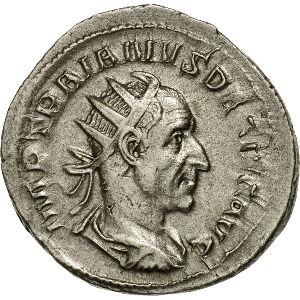 Coin, Trajan Decius, Antoninianus, 249, Rome, EF(40-45), Billon, RIC:6