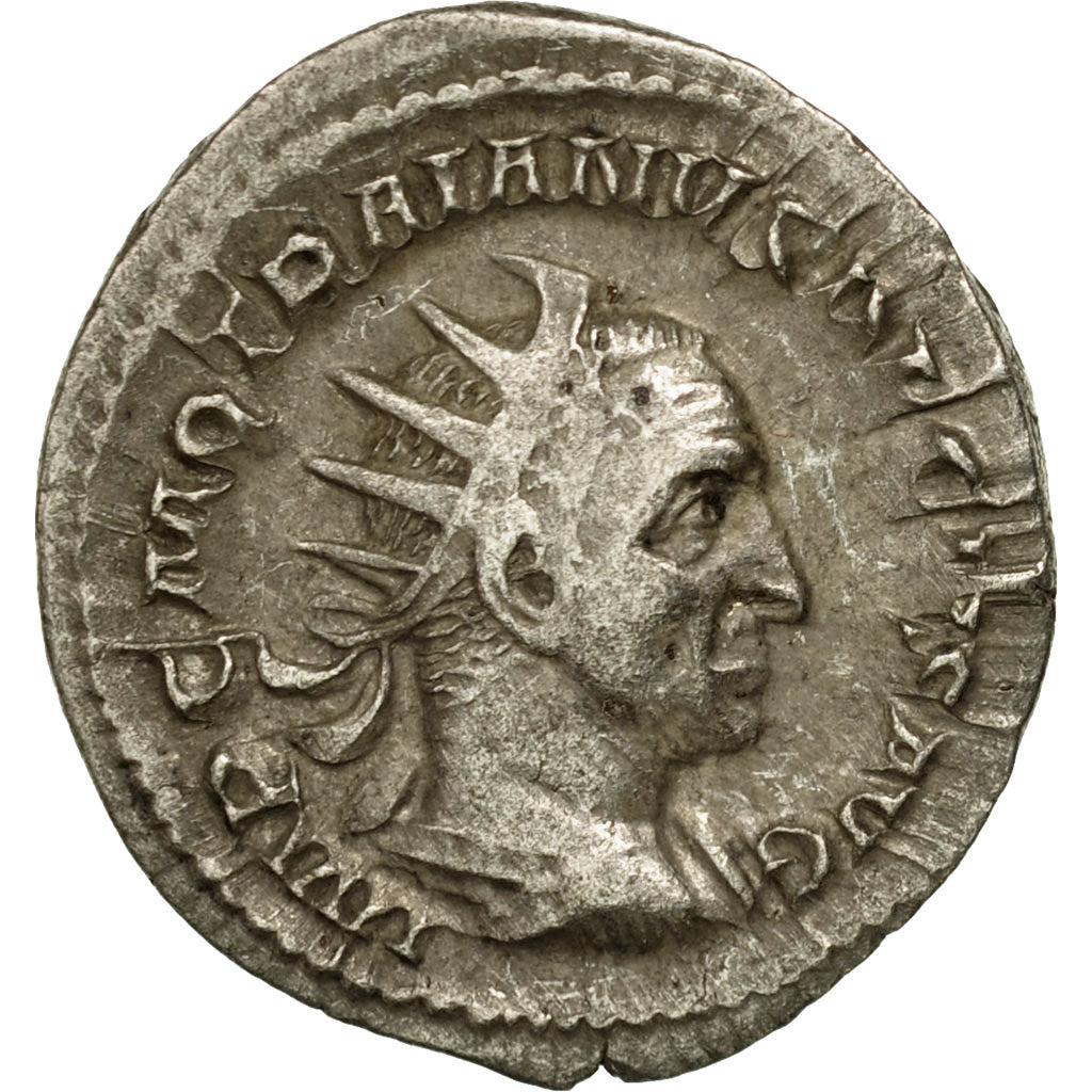 Coin, Trajan Decius, Antoninianus, 249-251, Rome, EF(40-45), Billon, RIC:12b