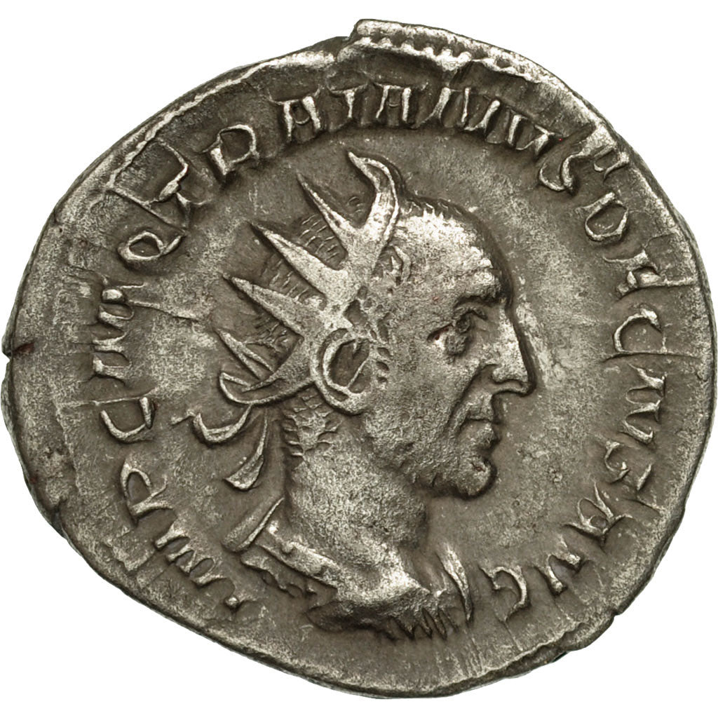 Coin, Trajan Decius, Antoninianus, 249-251, Rome, EF(40-45), Billon, RIC:12b