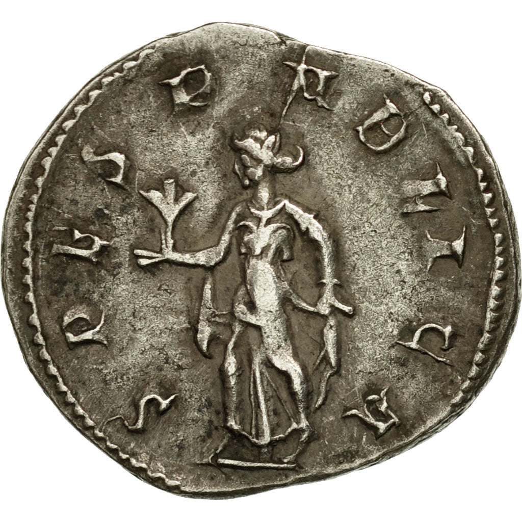 Coin, Trajan Decius, Antoninianus, 249-251, Rome, Hybrid issue, EF(40-45)