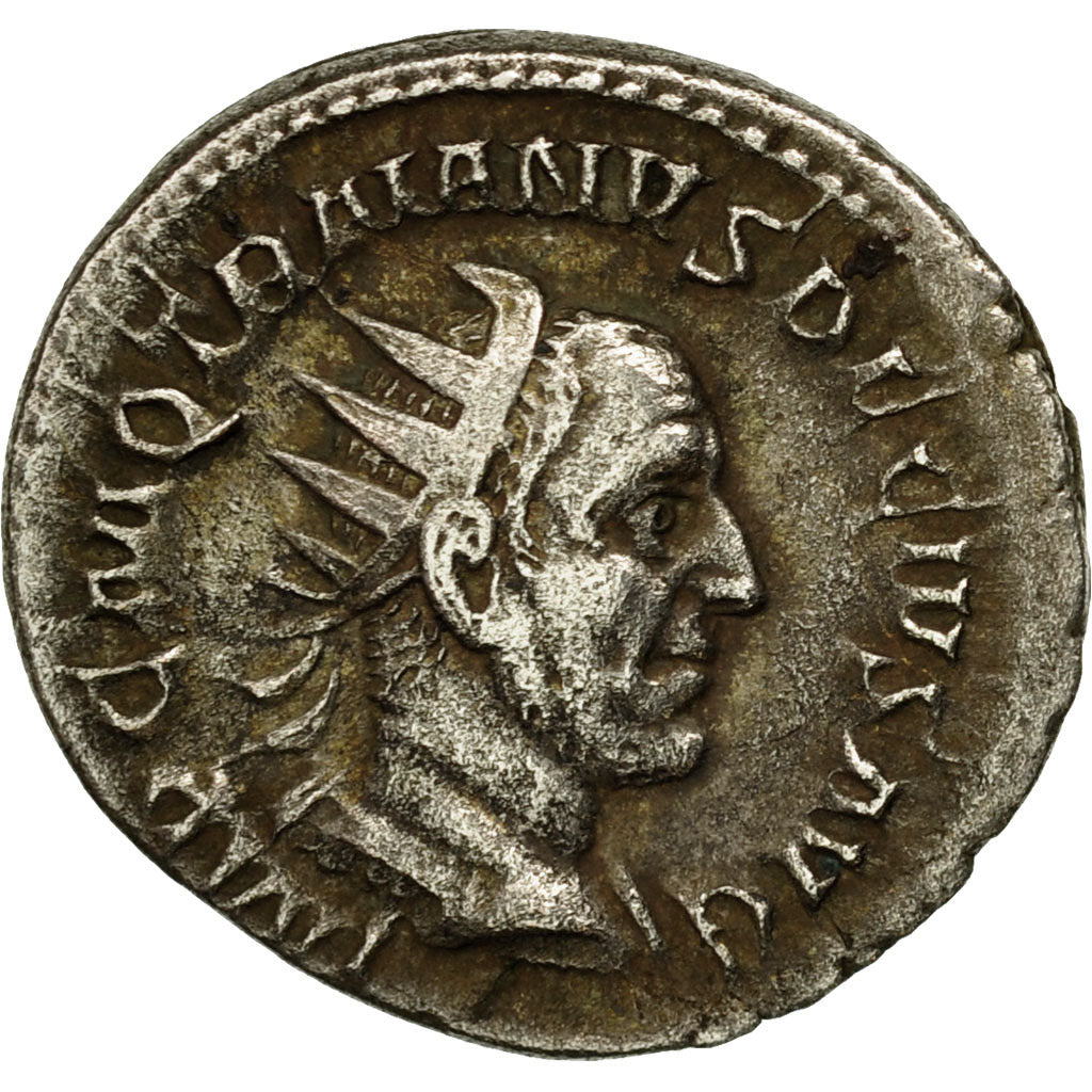 Coin, Trajan Decius, Antoninianus, 249-251, Rome, EF(40-45), Billon, RIC:16c