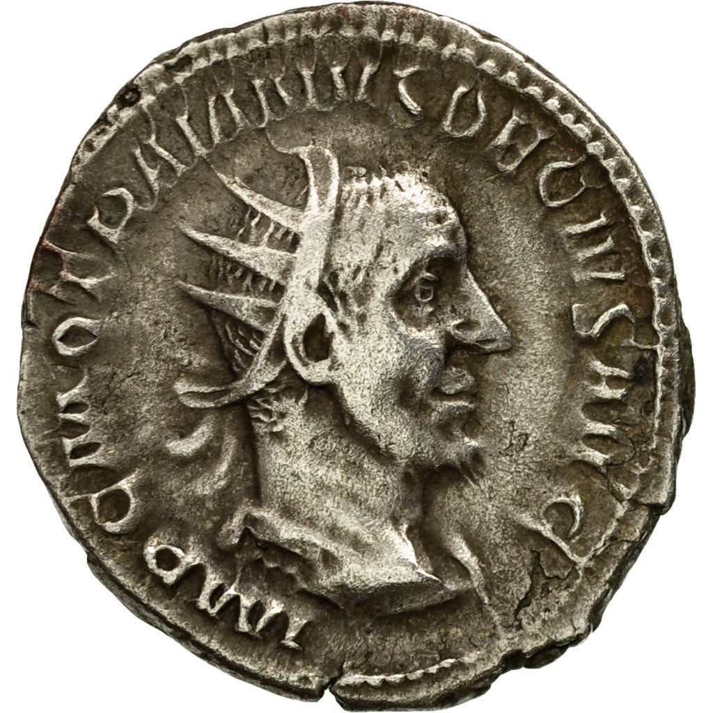 Coin, Trajan Decius, Antoninianus, 249-251, Rome, EF(40-45), Billon, RIC:16c
