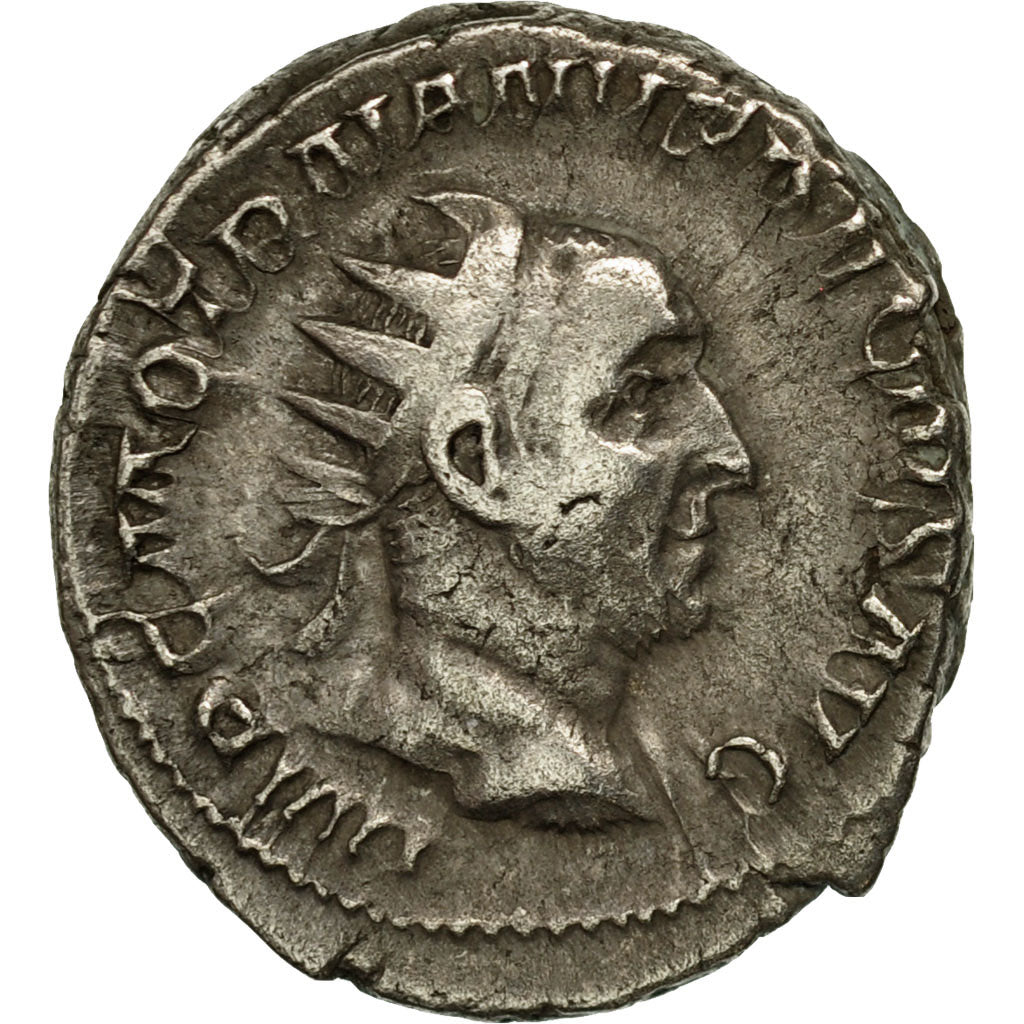 Coin, Trajan Decius, Antoninianus, 249-251, Rome, EF(40-45), Billon, RIC:16c