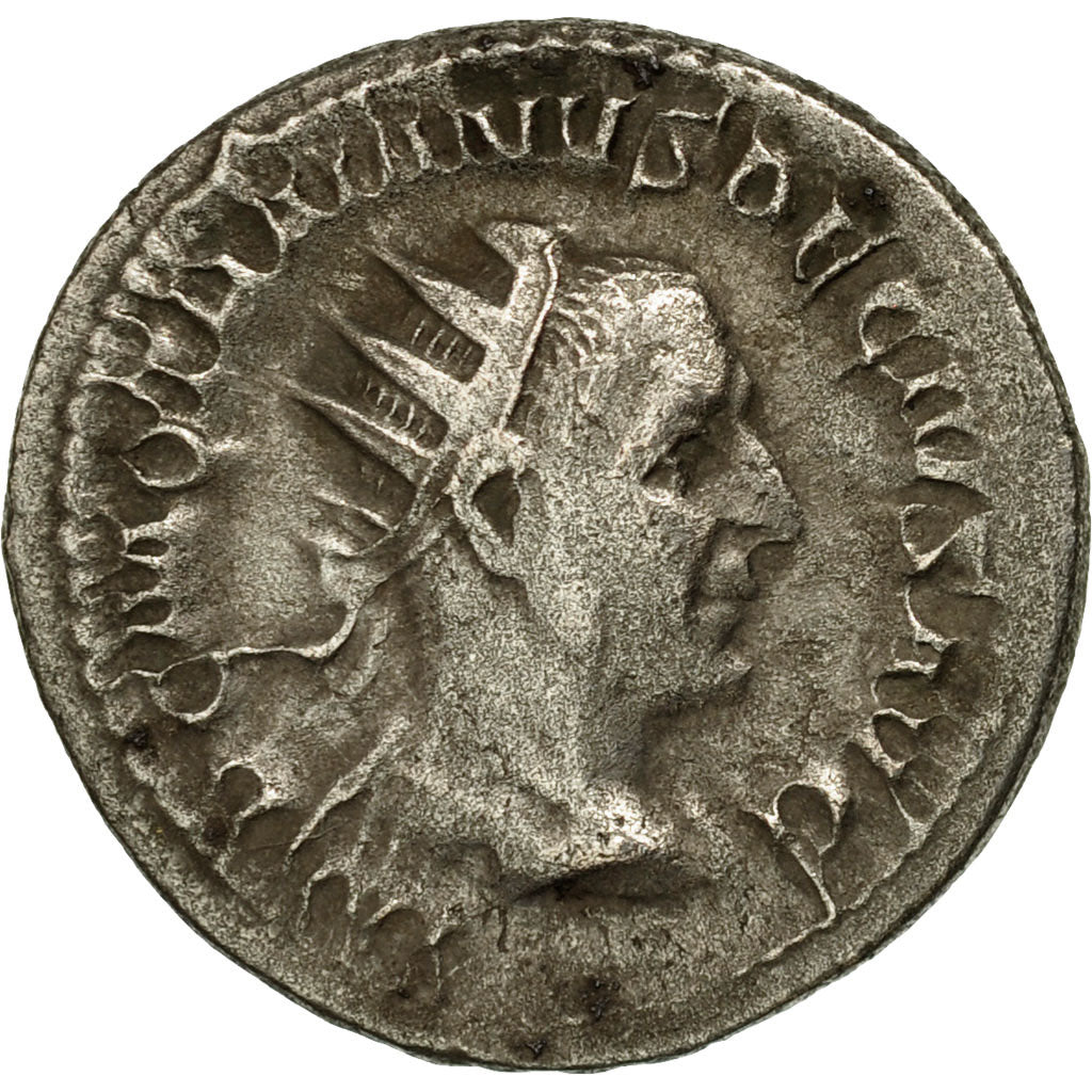 Coin, Trajan Decius, Antoninianus, 249-251, Rome, EF(40-45), Billon, RIC:16c