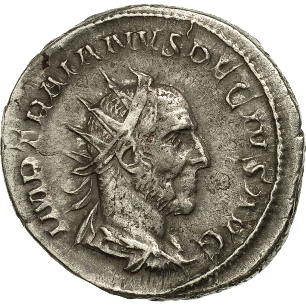 Coin, Trajan Decius, Antoninianus, 249-251, Rome, EF(40-45), Billon, RIC:16c