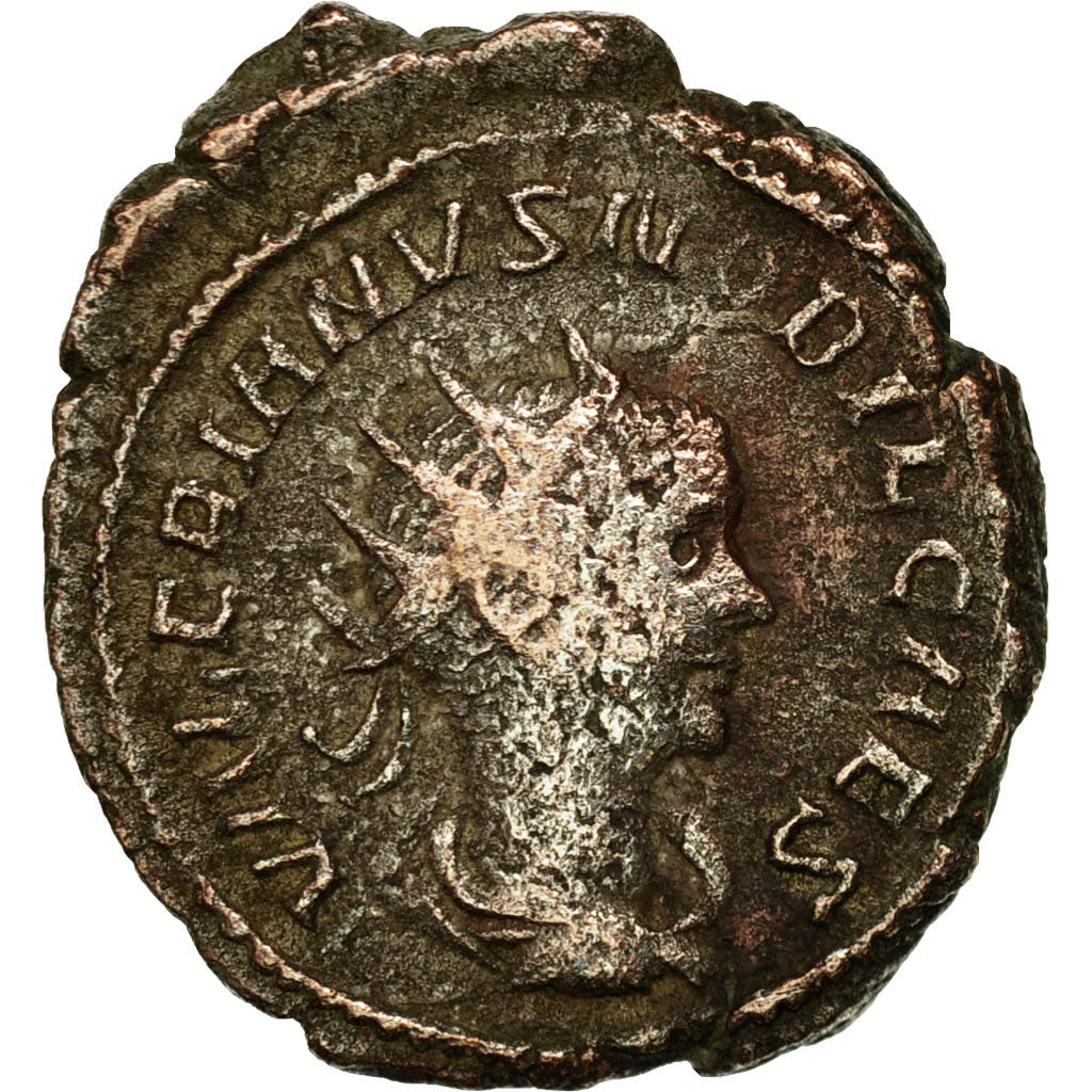 Monnaie, Valérien II, Antoninien, 254-255, Antioche, TB, Billon, RIC:49