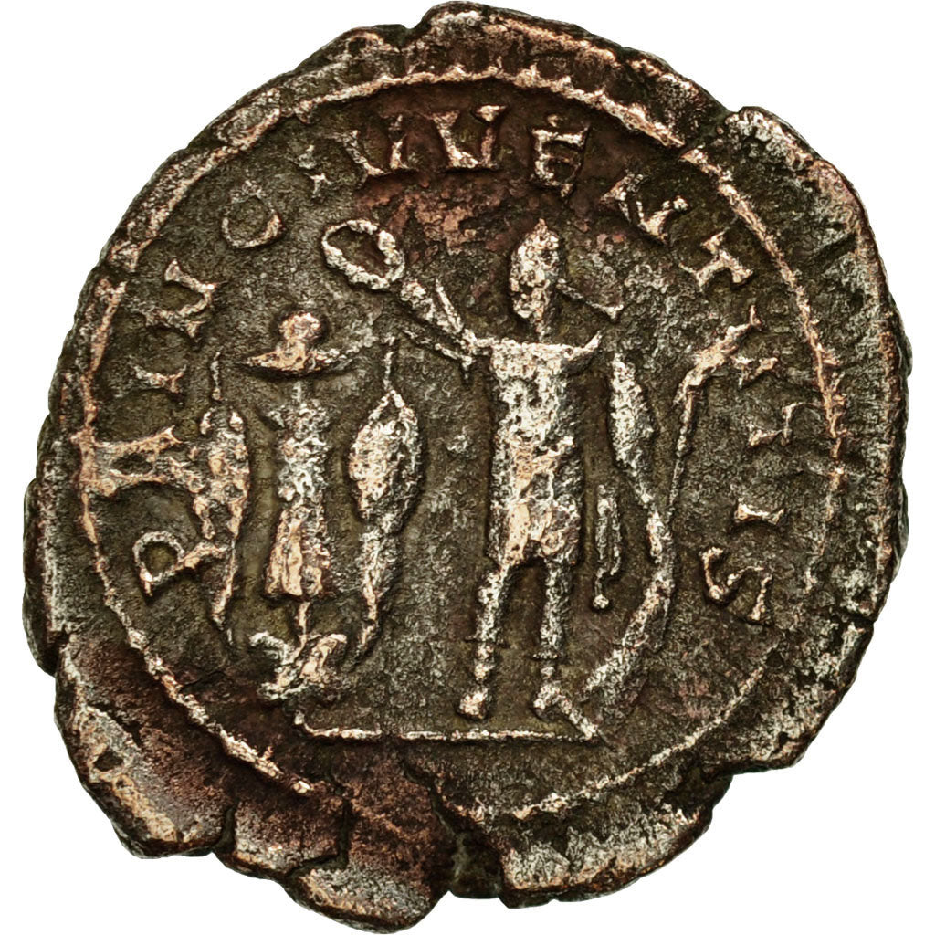 Monnaie, Valérien II, Antoninien, 254-255, Antioche, TB, Billon, RIC:49