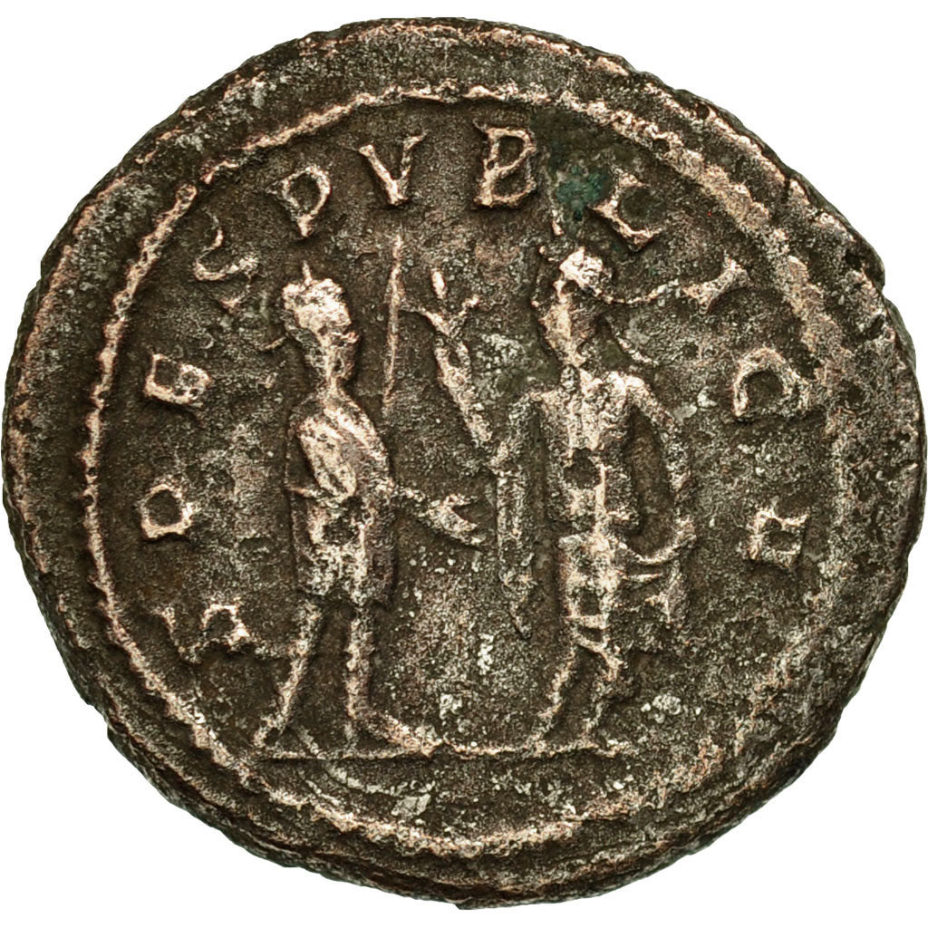 Coin, Saloninus, Antoninianus, 256, Antioch, VF(20-25), Billon, RIC:36
