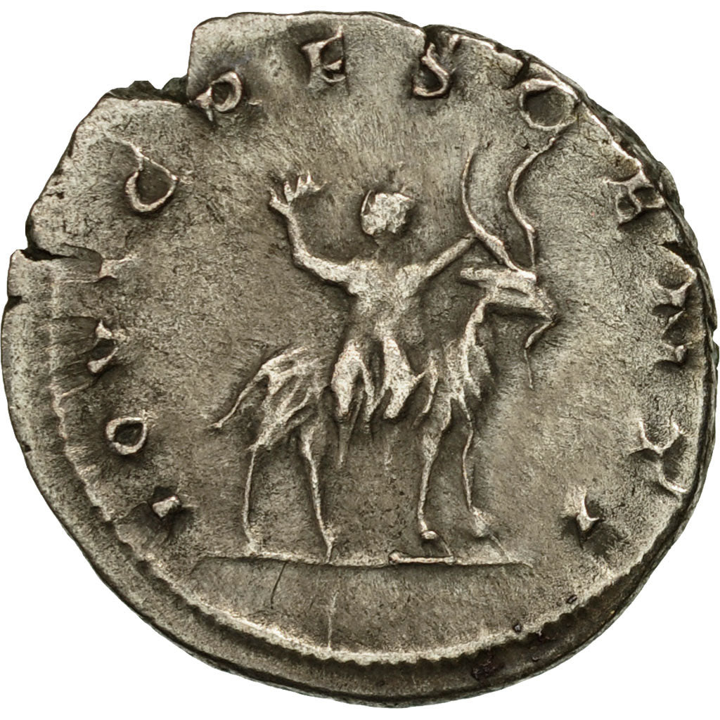 Coin, Valerian II, Antoninianus, 257-258, Cologne, EF(40-45), Billon, RIC:3