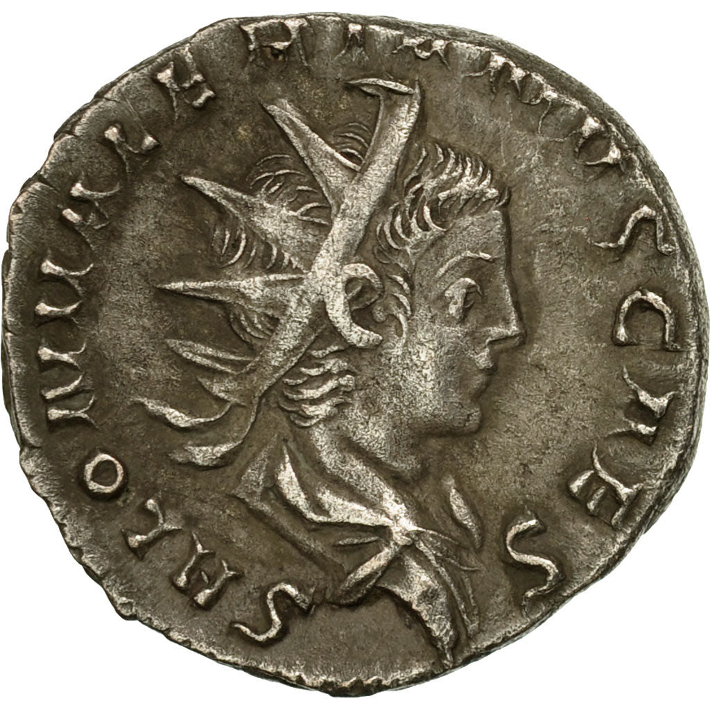 Coin, Saloninus, Antoninianus, 256, Cologne, EF(40-45), Billon, RIC:9
