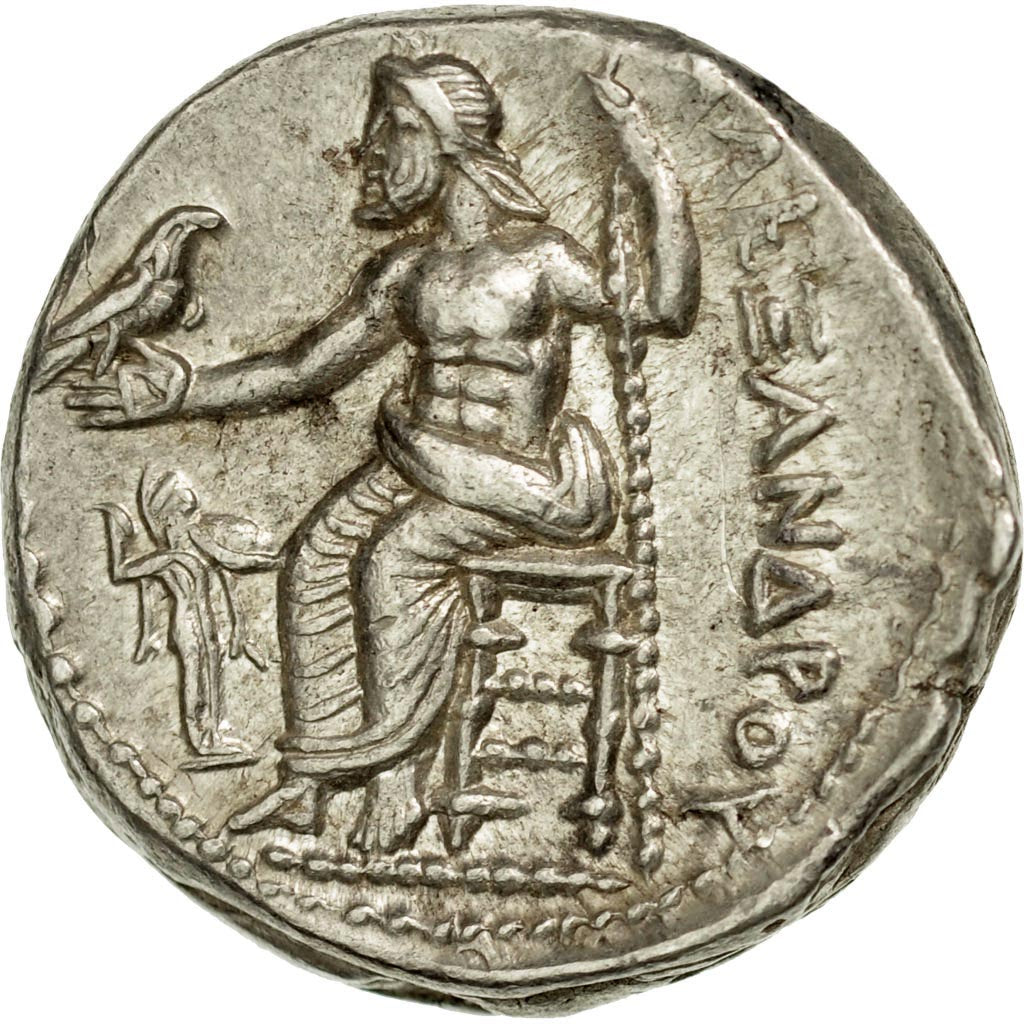 Moneta, Kingdom of Macedonia, Alexander III, Tetradrachm, Amphipolis, SPL-