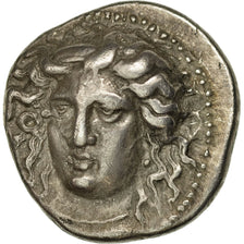 Coin, Thessaly, Larissa, Drachm, AU(50-53), Silver, HGC:4-431