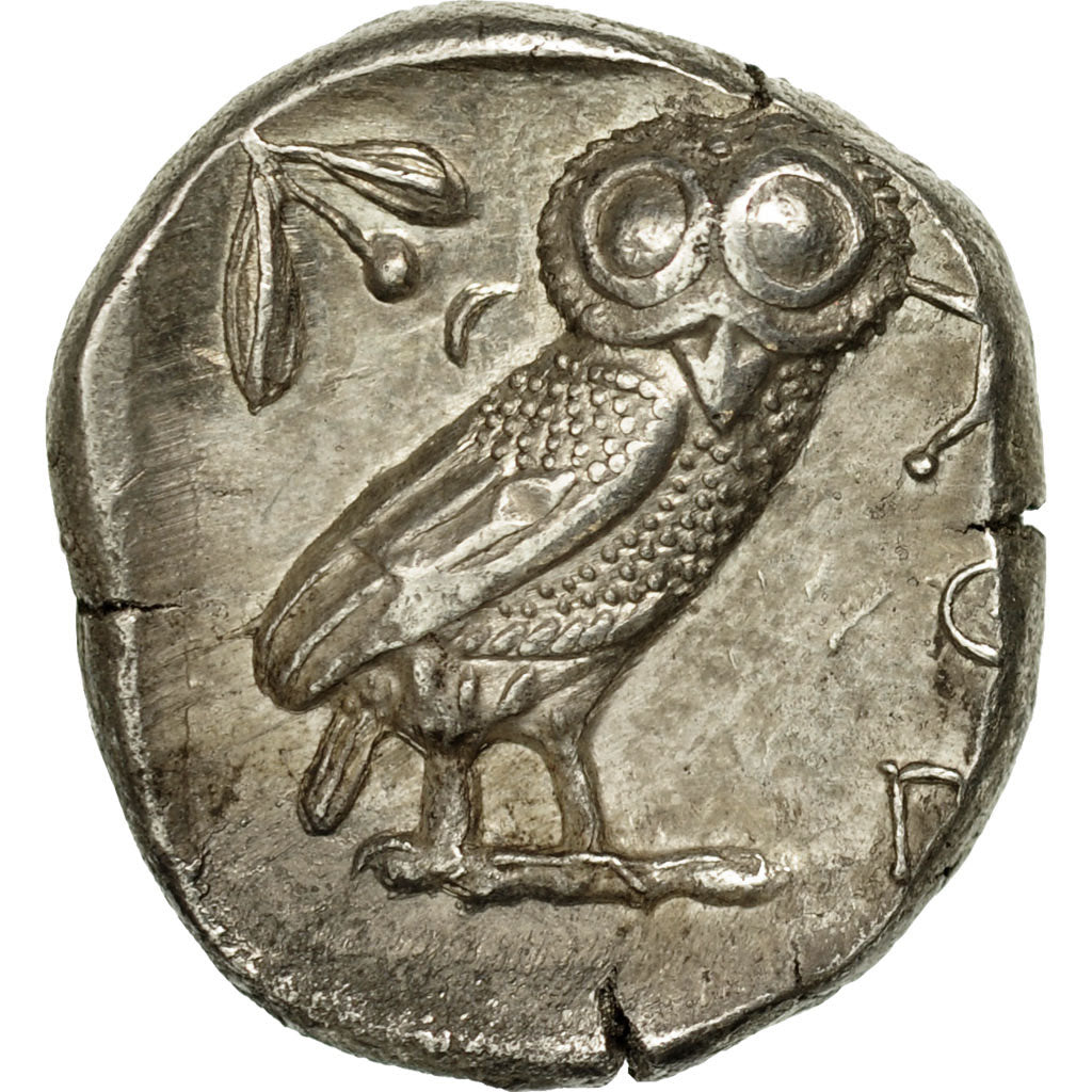 Munten, Attica, Tetradrachm, Athens, ZF+, Zilver, SNG Cop:31, HGC:4-1597