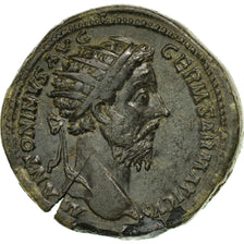 Coin, Marcus Aurelius, Dupondius, 175-176, Rome, EF(40-45), Bronze, RIC:1173