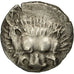 Münze, Lycia, Aruwatijesi, 1/6 Stater or Diobol, Zagaba, SS+, Silber