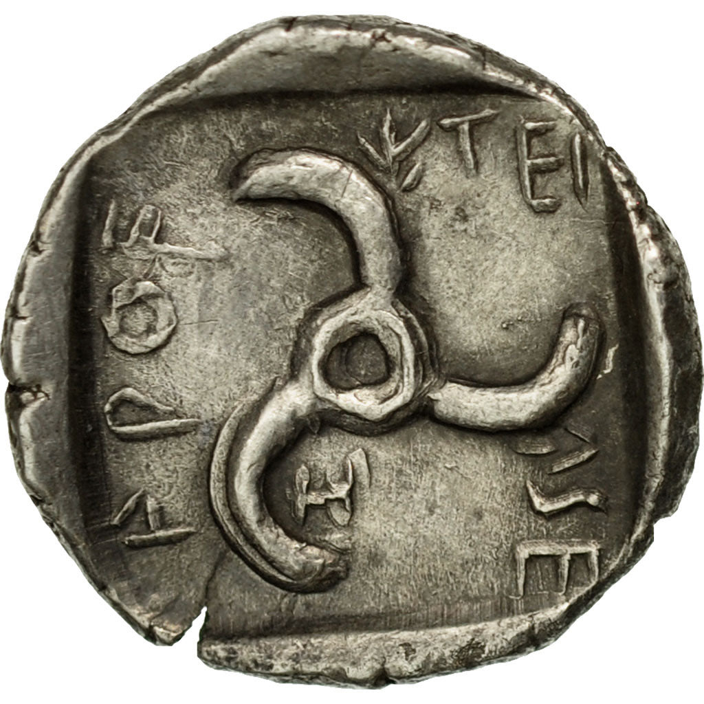 Münze, Lycia, Aruwatijesi, 1/6 Stater or Diobol, Zagaba, SS+, Silber