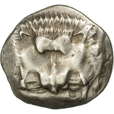 Coin, Lycia, Aruwatijesi, 1/12 Stater or Obol, Zagaba, Rare, AU(50-53), Silver