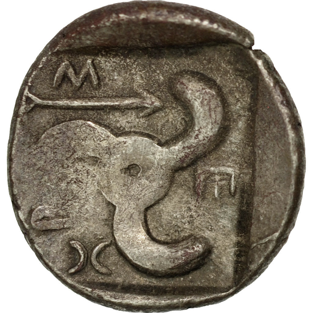 Münze, Lycia, Mithrapata, 1/6 Stater or Diobol, Uncertain Mint, SS, Silber