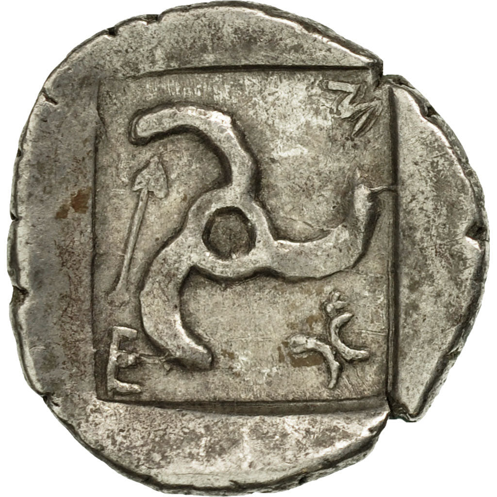 Coin, Lycia, Mithrapata, 1/6 Stater or Diobol, Uncertain Mint, EF(40-45), Silver