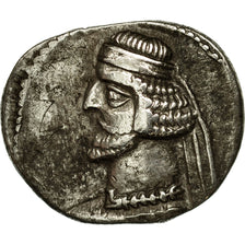 Münze, Parthia (Kingdom of), Mithradates IV, Drachm, Ekbatana, SS, Silber