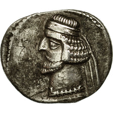 Coin, Parthia (Kingdom of), Mithradates IV, Drachm, Ekbatana, EF(40-45), Silver