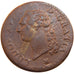 FRANCE, Sol ou sou, Sol, 1790, Lille, KM #578.16, VF(30-35), Copper, Gadoury...
