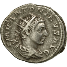 Moneta, Elagabalus, Antoninianus, 219, Rome, BB, Biglione, RIC:148