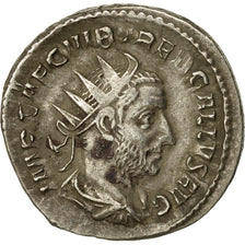Coin, Trebonianus Gallus, Antoninianus, 251-253, Rome, EF(40-45), Billon