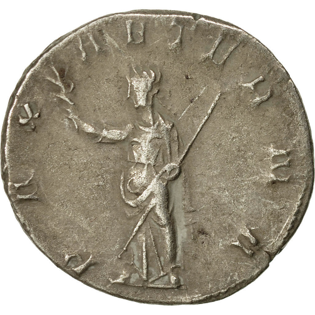 Coin, Trebonianus Gallus, Antoninianus, 251-253, Milan, EF(40-45), Billon