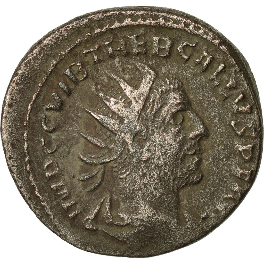 Coin, Trebonianus Gallus, Antoninianus, 251-253, Antioch, VF(30-35), Billon