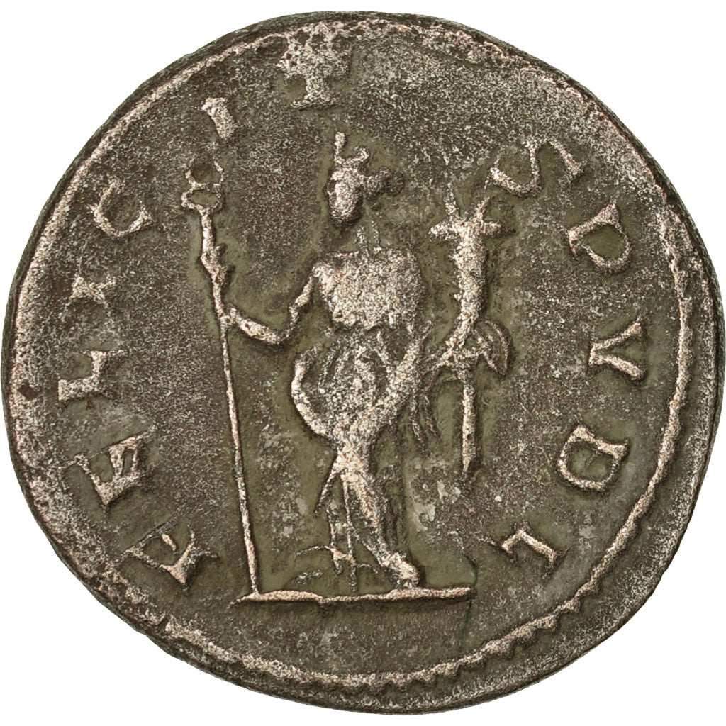 Coin, Trebonianus Gallus, Antoninianus, 251-253, Antioch, VF(30-35), Billon