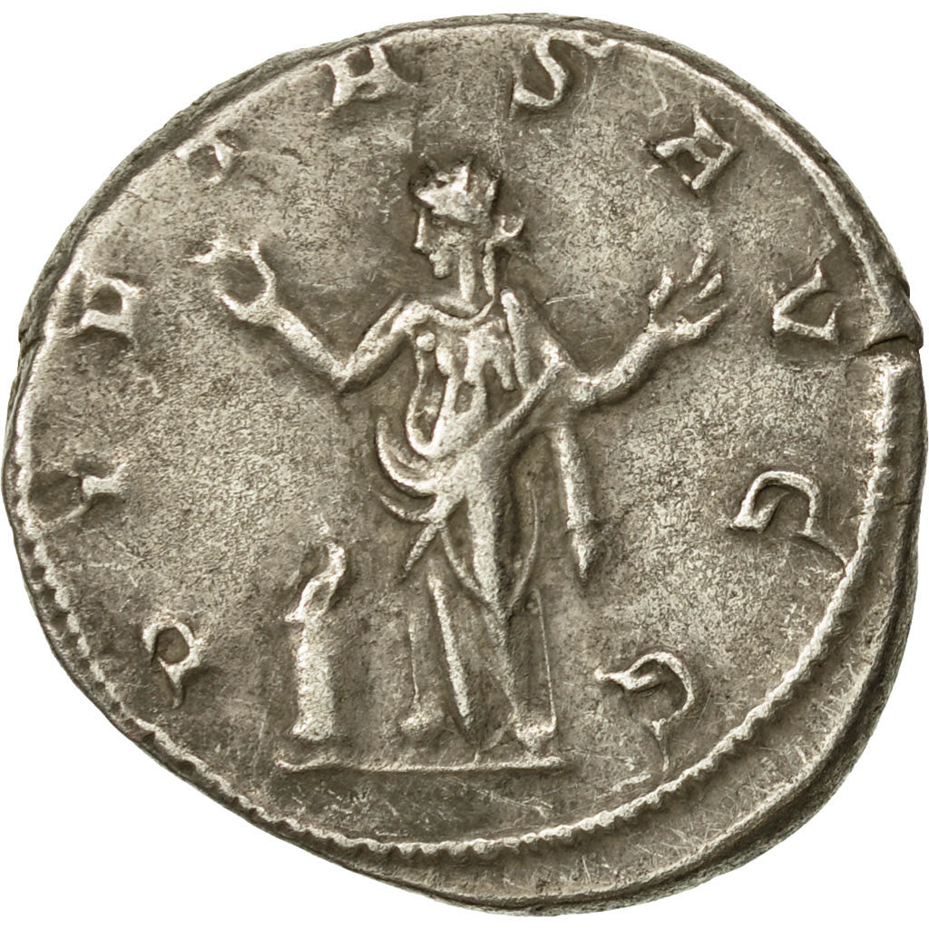 Coin, Trebonianus Gallus, Antoninianus, 251-253, Milan, EF(40-45), Billon