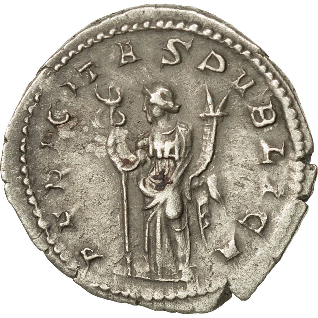 Moneta, Trebonianus Gallus, Antoninianus, 251-253, Rome, BB, Biglione, RIC:33