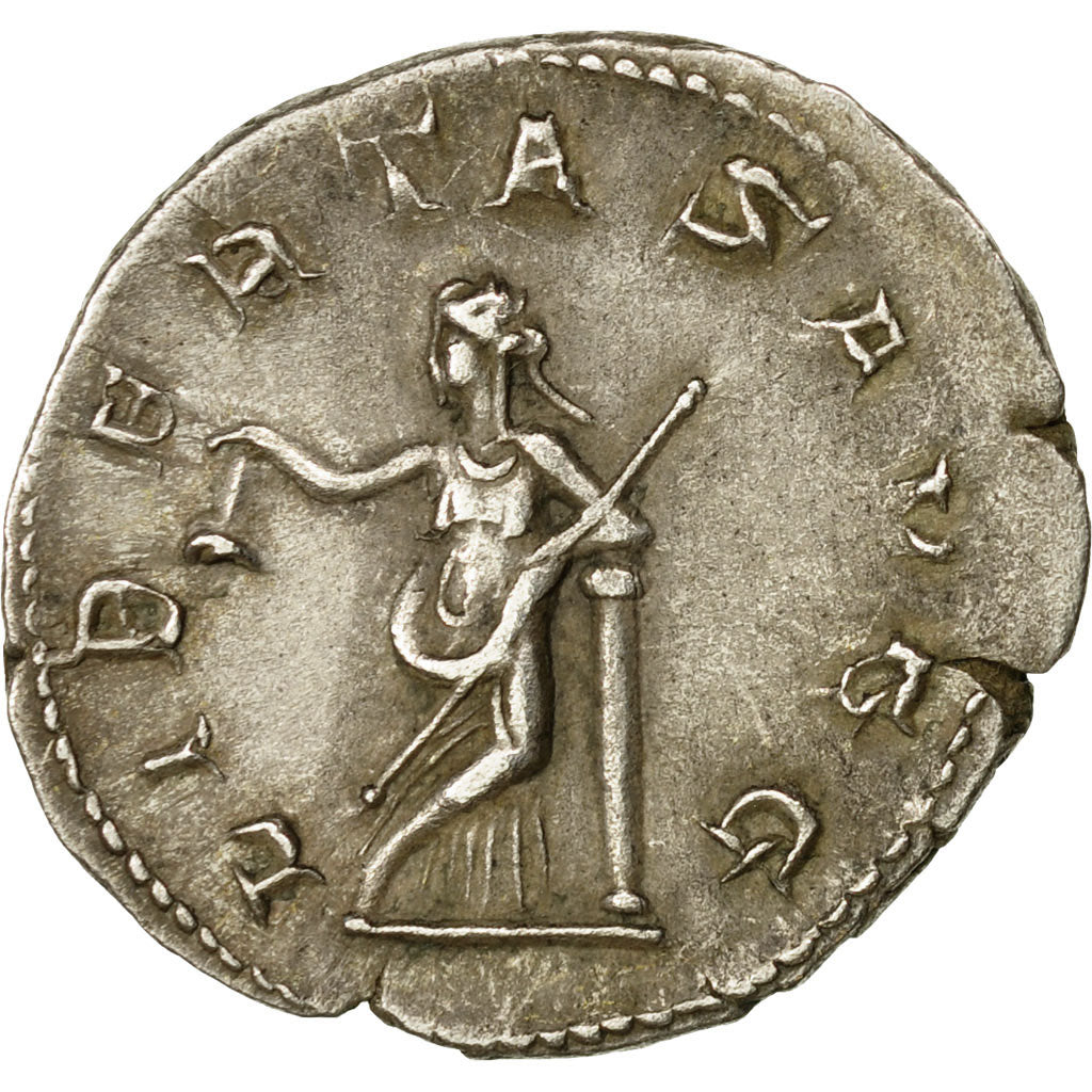 Coin, Trebonianus Gallus, Antoninianus, 251-253, Rome, EF(40-45), Billon, RIC:39