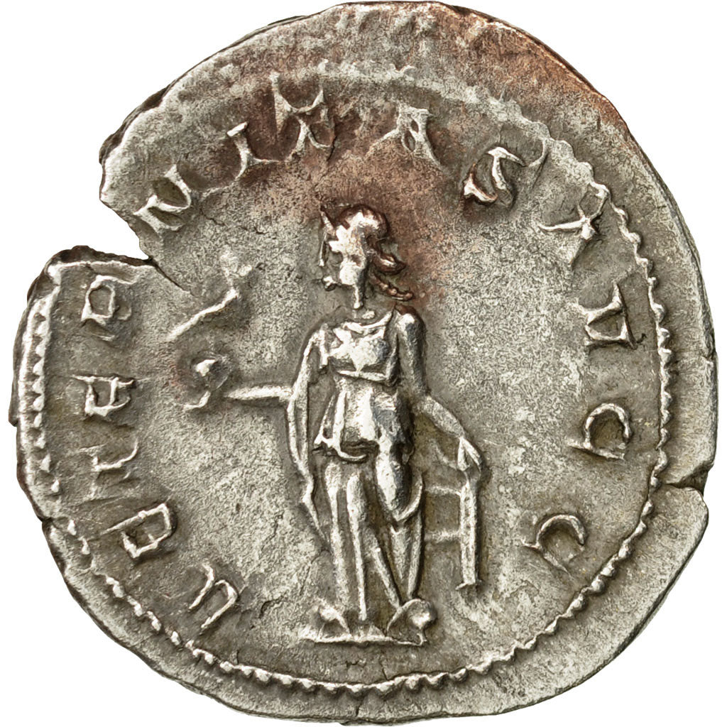 Coin, Trebonianus Gallus, Antoninianus, 251-253, Rome, EF(40-45), Billon, RIC:30