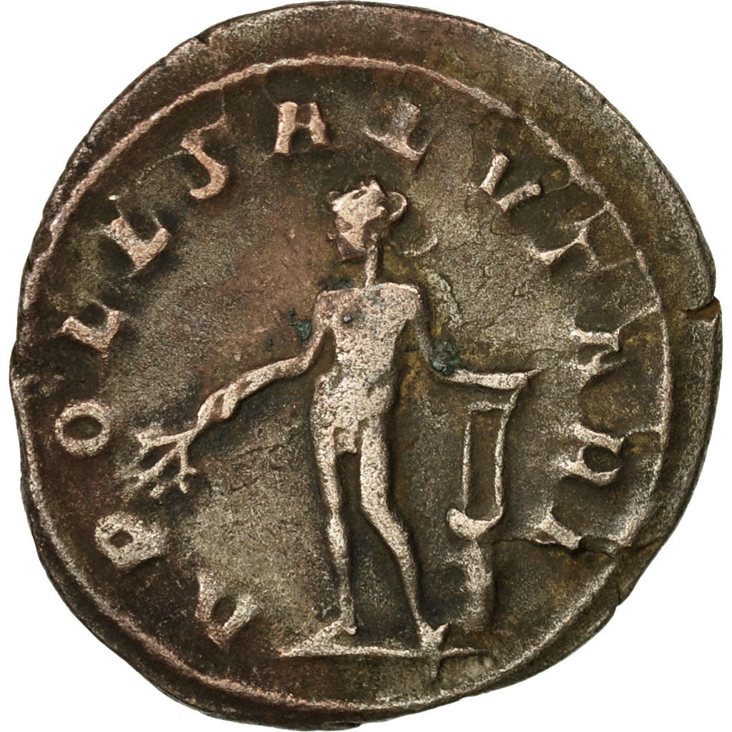 Moneta, Trebonianus Gallus, Antoninianus, 251-253, Rome, BB, Biglione, RIC:32