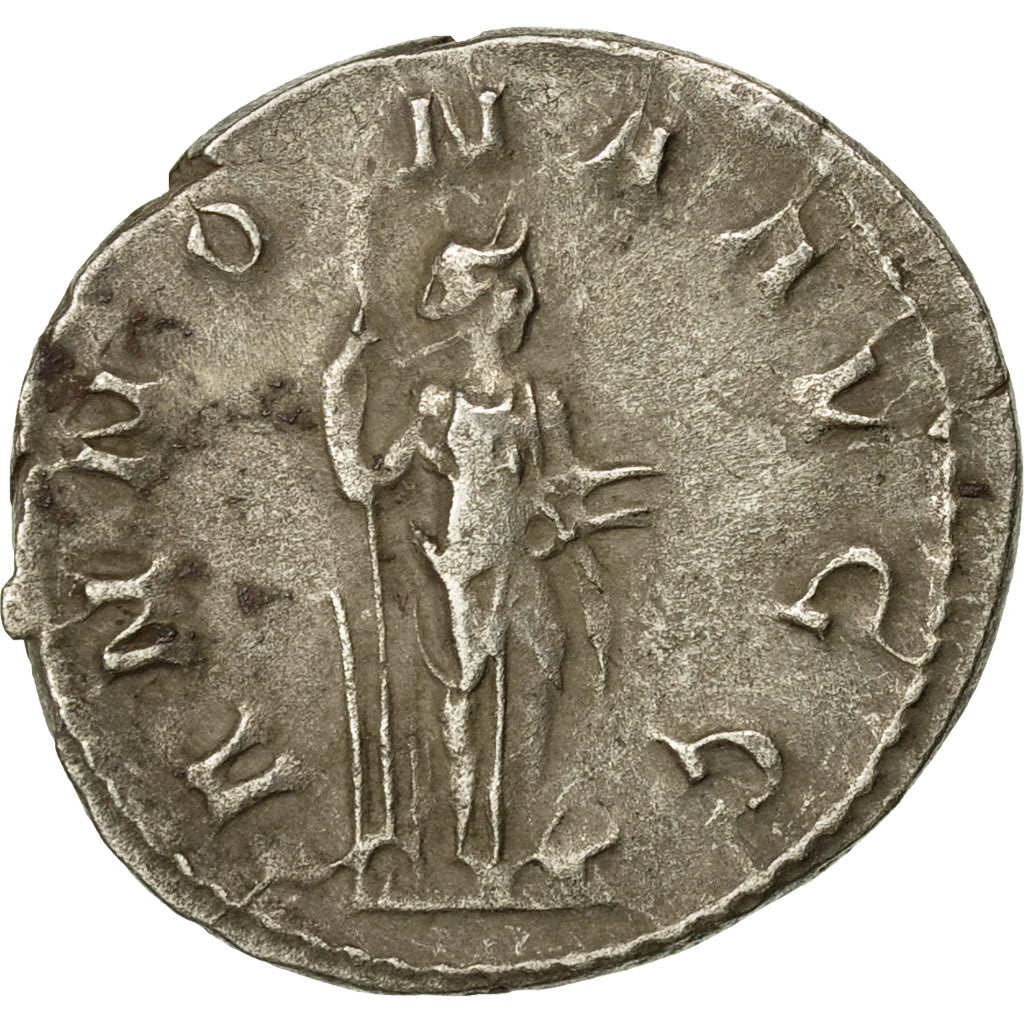 Moneta, Trebonianus Gallus, Antoninianus, 251-253, Rome, BB, Biglione, RIC:31