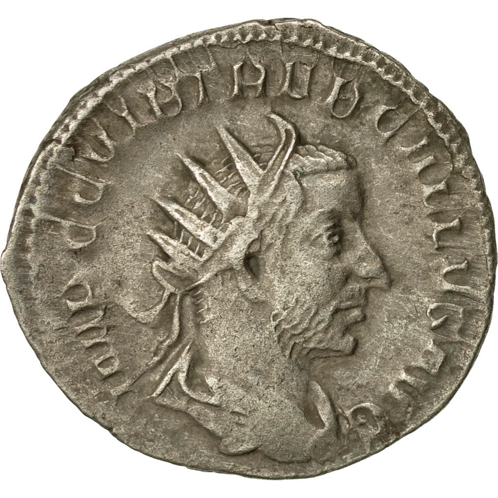 Coin, Trebonianus Gallus, Antoninianus, 251-253, Milan, EF(40-45), Billon