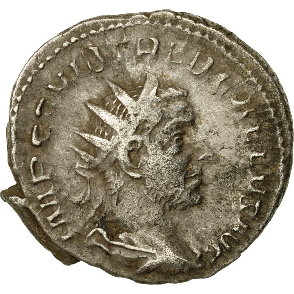 Coin, Trebonianus Gallus, Antoninianus, 251-253, Milan, EF(40-45), Billon
