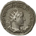 Coin, Trebonianus Gallus, Antoninianus, 251-253, Milan, AU(50-53), Billon