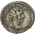 Coin, Trebonianus Gallus, Antoninianus, 251-253, Rome, AU(50-53), Billon, RIC:37
