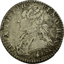 Moneda, Francia, Louis XVI, 1/10 Écu, 12 Sols, 1/10 ECU, 1776, Paris, MBC