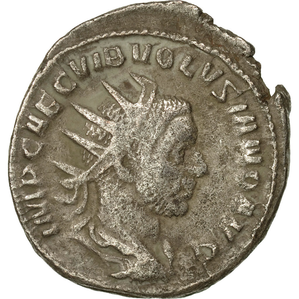 Coin, Volusian, Antoninianus, 251-253, Rome, EF(40-45), Billon, RIC:179