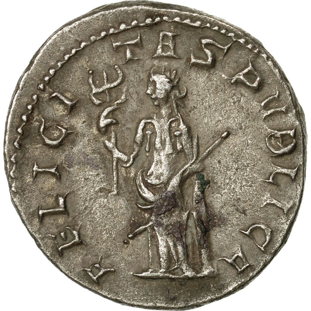Coin, Volusian, Antoninianus, 251-253, Rome, EF(40-45), Billon, RIC:188A