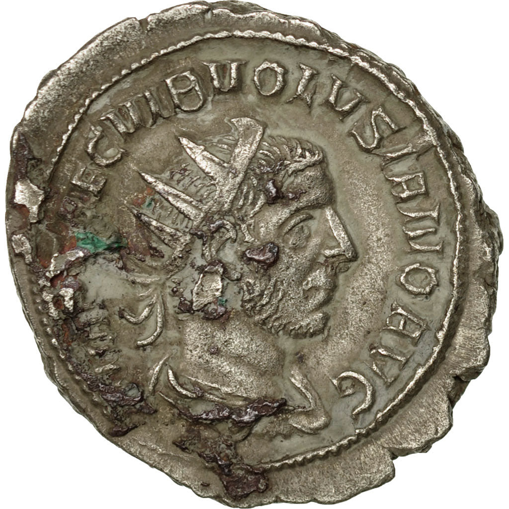 Coin, Volusian, Antoninianus, 251-253, Rome, EF(40-45), Billon, RIC:169