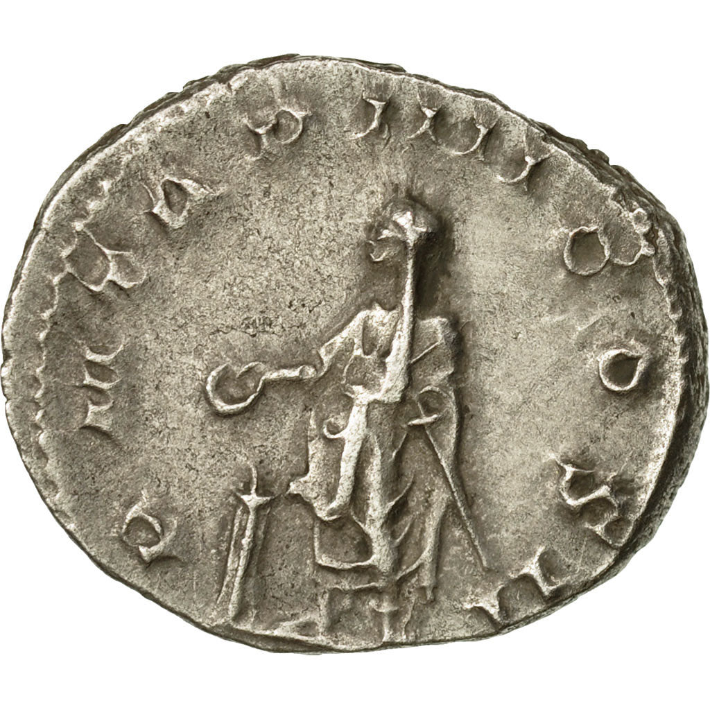 Coin, Volusian, Antoninianus, 253, Rome, AU(50-53), Billon, RIC:141