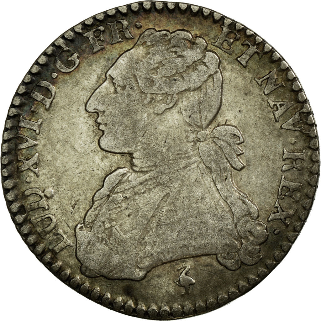 Monnaie, France, Louis XVI, 1/10 Écu, 12 Sols, 1/10 ECU, 1778, Paris, TB+