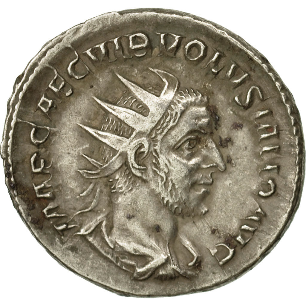 Coin, Volusian, Antoninianus, 251-253, Rome, AU(50-53), Billon, RIC:187