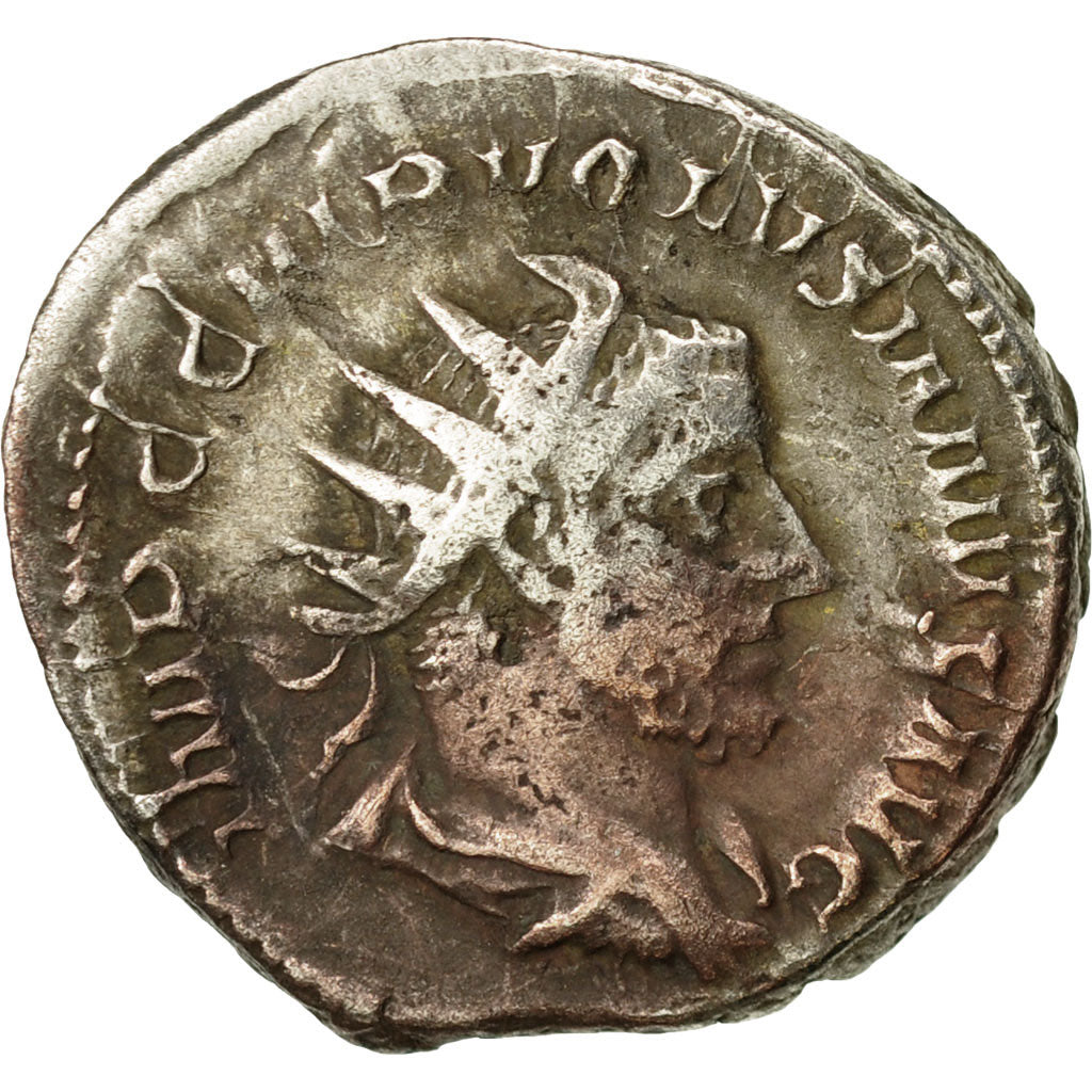 Coin, Volusian, Antoninianus, 251-253, Milan, EF(40-45), Billon, RIC:206