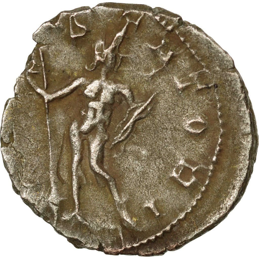 Coin, Postumus, Antoninianus, 268, Trier or Cologne, EF(40-45), Billon, RIC:309